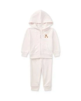 Ralph Lauren | Girls' French Terry Hoodie & Pants Set - Baby,商家Bloomingdale's,价格¥370