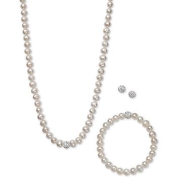Belle de Mer | 淡水珍珠（7mm）三件套商品图片,2.5折