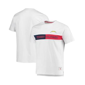 Tommy Hilfiger | Men's White Los Angeles Chargers Core T-shirt商品图片,