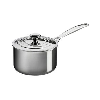 Le Creuset | 2 Quart Stainless Steel Saucepan with Lid,商家Macy's,价格¥1384