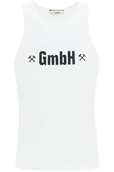GMBH | Gmbh logo print ribbed tank top,商家Baltini,价格¥865