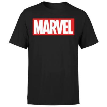推荐Marvel Logo Men's T-Shirt - Black商品