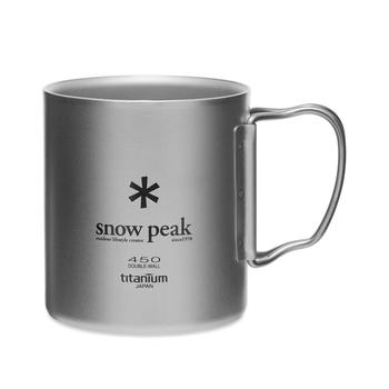 商品Snow Peak Titanium Double Wall 450ml Cup图片