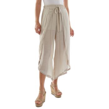 紧身裤男, BCX | Juniors' Tie-Front Gauze Cropped Pants商品图片 6折