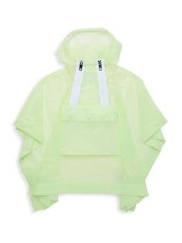 推荐Boy's Hooded Cape Raincoat商品