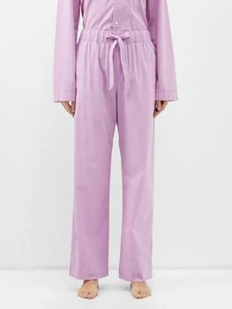 推荐Drawstring organic-cotton pyjama trousers商品