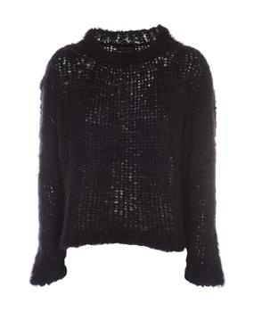 ROBERTO COLLINA, ROBERTO COLLINA | Perforated Woven Sweater商品图片 8.3折