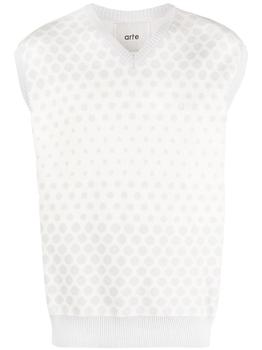 ARTE ANTWERP | ARTE ANTWERP KARL DOTS KNIT VEST商品图片,7.3折