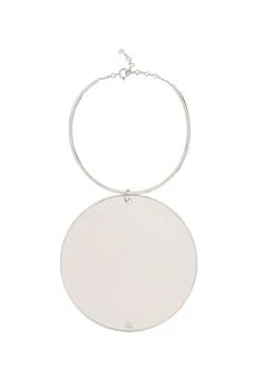 Courrèges | Mirror Charm Necklace,商家Italist,价格¥6571