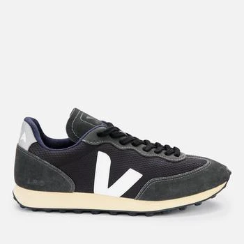 推荐Veja Women's Rio Branco Mesh Running Style Trainers - Black/White/Oxford Grey商品