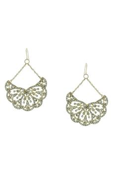 商品OLIVIA WELLES | Alani Crystal Detail Drop Earrings,商家Nordstrom Rack,价格¥189图片