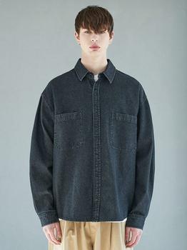 商品MINIMAL PROJECT | Minimal Oversized Washed Denim Shirt,商家W Concept,价格¥573图片