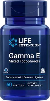商品Life Extension Gamma E Mixed Tocopherols (60 Softgels)图片