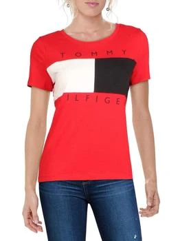 Tommy Hilfiger | Womens Logo Colorblock T-Shirt 6.6折