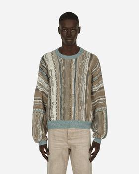 艾克妮衣服, Acne Studios | Jacquard Knit Sweater Green商品图片 5折×额外8.6折, 额外八六折