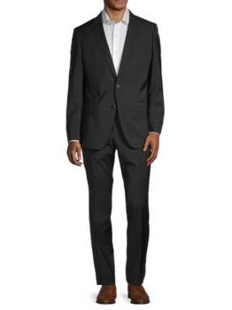 商品Hugo Boss | Slim-Fit Virgin Wool Suit,商家Saks OFF 5TH,价格¥2862图片