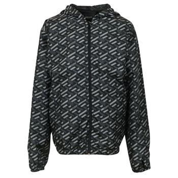 推荐LA Greca Pattern Black & Grey Jacket商品
