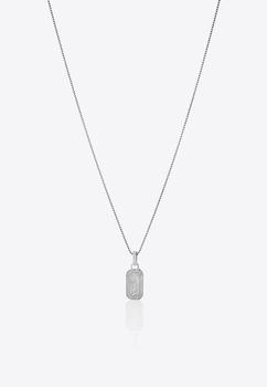 商品EÉRA | Special Order - Small Tokyo Diamond Pave Necklace in 18K White Gold,商家Thahab,价格¥42801图片