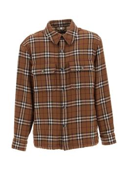 Burberry | Burberry Checked Long-Sleeved Shirt商品图片,5.9折起