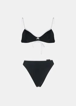 推荐Marine Serre Black Active Jersey Bikini商品