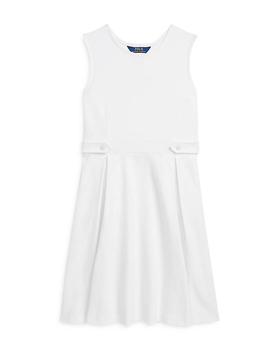 商品Ralph Lauren | Girls' Pleated Cotton Dress - Little Kid, Big Kid,商家Bloomingdale's,价格¥498图片
