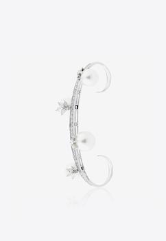 商品Yeprem | Pearlescent Ring with 18-Karat Diamonds and Pearls,商家Thahab,价格¥87773图片