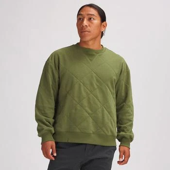 推荐Quilted Crew Sweatshirt - Men's商�品