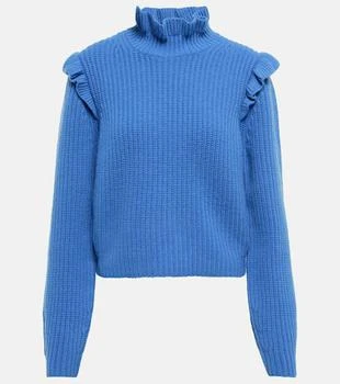 推荐Frilled wool-blend sweater商品