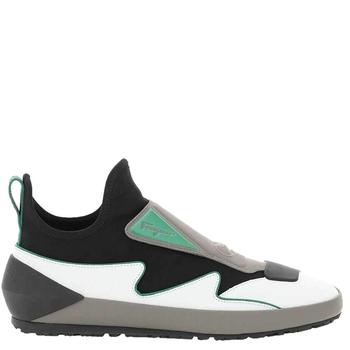 菲拉格慕女鞋板鞋, Salvatore Ferragamo | Salvatore Ferragamo Multi Neoprene Calf Leather Gancini Sock Sneakers Size US 5.5 EU 36商品图片 7.7折