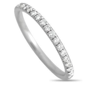 商品14K White Gold 0.65ct Diamond Eternity Band Ring图片