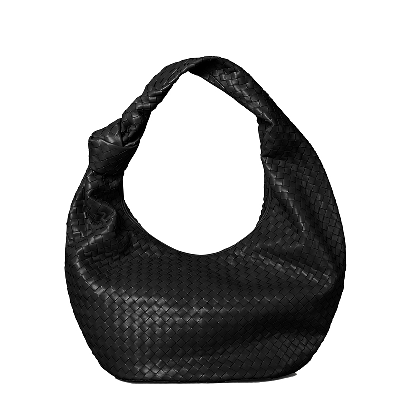 bottega veneta包斜挎包, Bottega Veneta | 【包税】Bottega Veneta/葆蝶家 经典JODIE系列 女士黑色小羊皮Intrecciato编织单肩斜挎包背包618468VCPP01229商品图片 额外9.5折, 包邮包税, 额外九五折