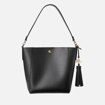 推荐Lauren Ralph Lauren Women's Adley Shoulder Bag - Small - Black商品
