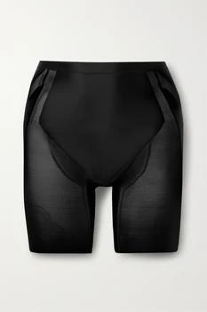 SPANX | Shaping 网布弹力缎布短裤,商家NET-A-PORTER,价格¥438