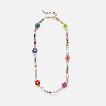 商品Anni Lu | Anni Lu Mexi Flower Pearl and Bead Necklace,商家MyBag,价格¥1300图片