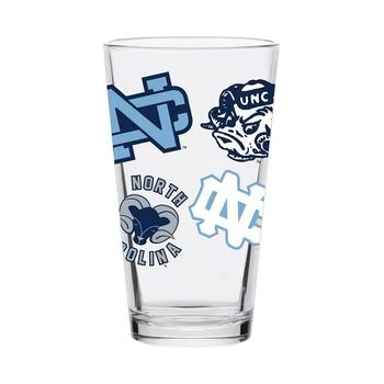 Indigo Falls | North Carolina Tar Heels 16 Oz Medley Vintage-Like Pint Glass,商家Macy's,价格¥150