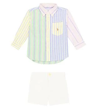 Ralph Lauren | Baby Striped cotton shirt and pants 6.9折