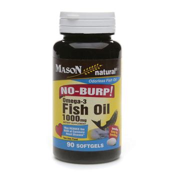 商品No Burp! Omega-3 Fish Oil, 1000mg, Small Softgels图片