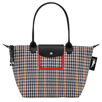 推荐Shopping bag S Le Pliage Collection Navy/Cognac (L2605HBHB85)商品
