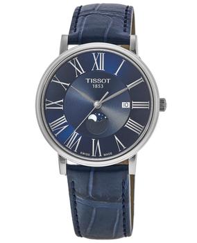 Tissot | Tissot Carson Premium Blue Dial Leather Strap Men's Watch T122.423.16.043.00商品图片,7.7折
