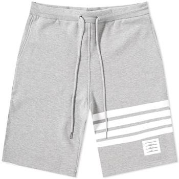 thom browne裤, Thom Browne | Thom Browne Engineered Stripe Sweat Short商品图片 