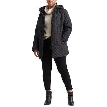 推荐Women's Plus Size Hooded Quilted Coat, Created by Macy's商品