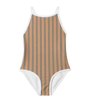 Burberry | Icon Stripe Swimsuit商品图片,