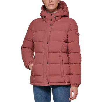 Calvin Klein | Women's Drawstring Hooded Puffer Coat商品图片,7.5折×额外7折, 额外七折