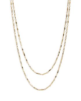 Ted Baker London | Sparkia Sparkle Chain Layered Necklace, 17"-19"商品图片,6.9折