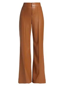 推荐Dylan Wide-Leg Vegan Leather Pants商品