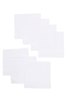 Nordstrom, Nordstrom | White Handkerchiefs - Set of 7商品图片 