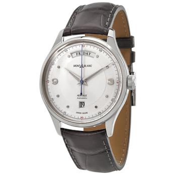 推荐Montblanc Heritage Automatic Silvery White Dial Unisex Watch 119947商品