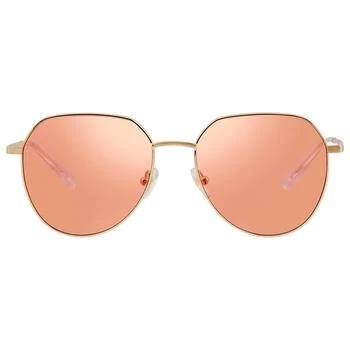 推荐Rise Translucent Orange Pilot Ladies Sunglasses BL7073 B61 56商品