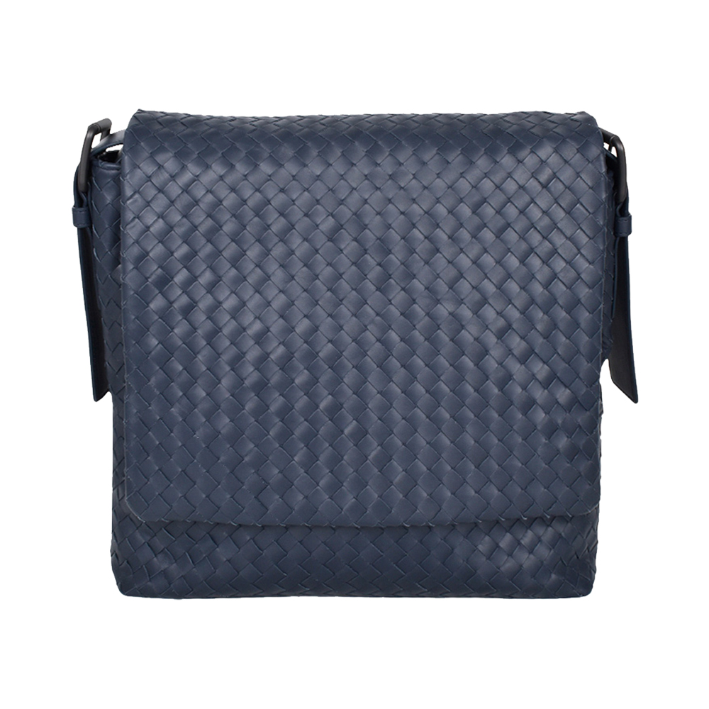 gancini单肩包, Bottega Veneta | Bottega Veneta 葆蝶家 男士蓝色牛皮编织单斜挎肩包 406275-VQ131-4058商品图片 满$100享9.5折, 满折