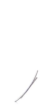 商品Small Easy Rider Skimmer Earring Left in White Gold图片